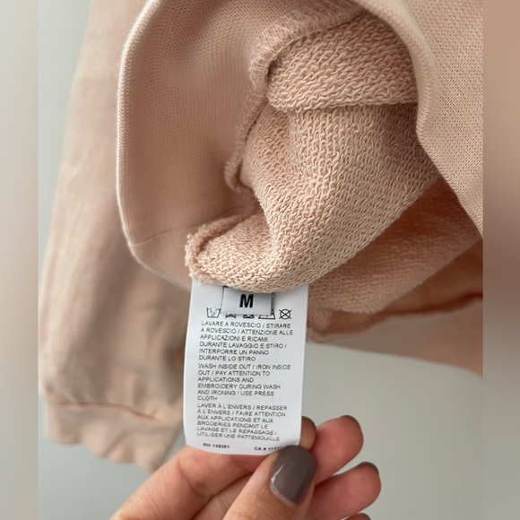 Italian High Fashion ‘Pinko’ Embroidered Crewneck ‘Made in Italy’ - Picture 6 of 6